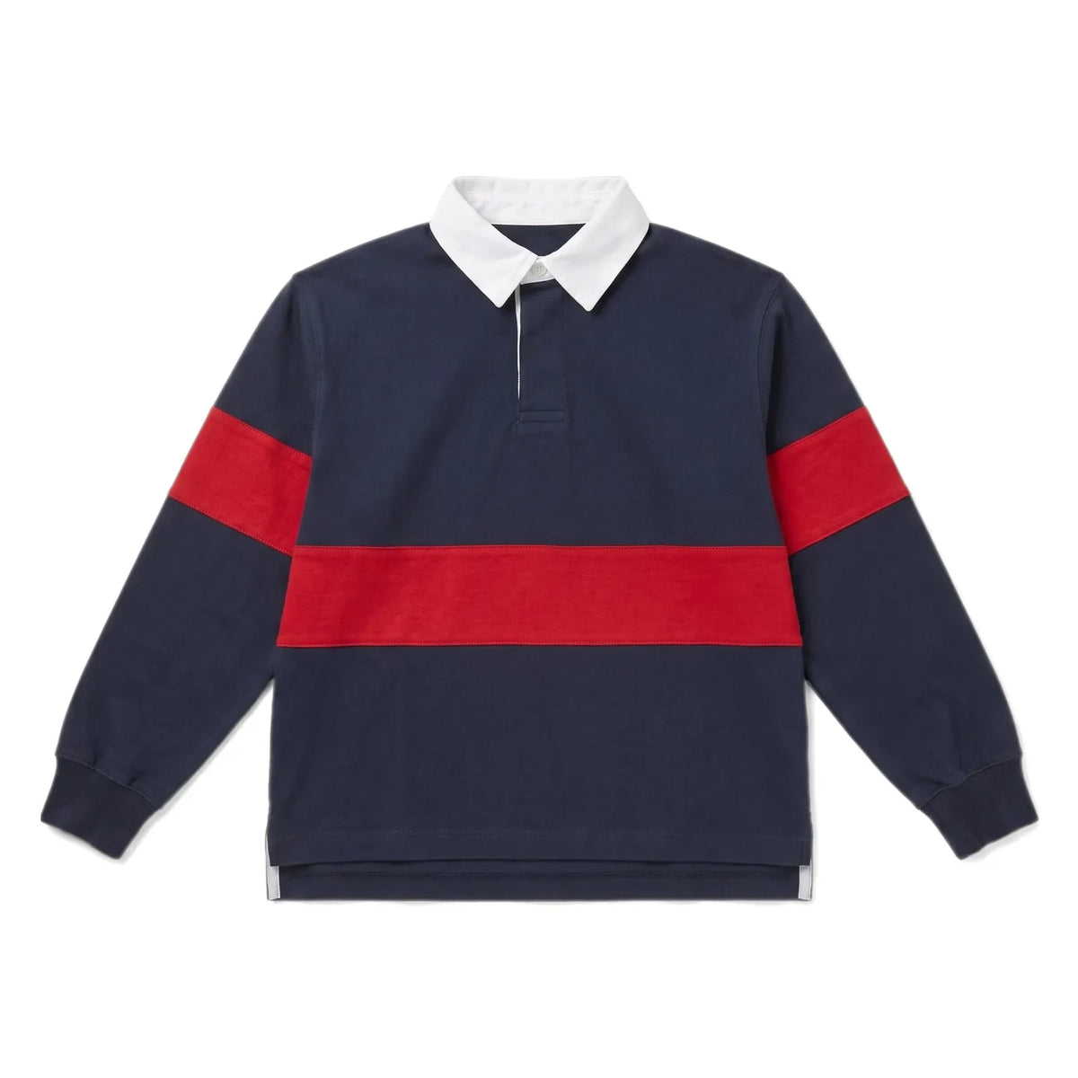 Smallable Kid - Bruce Organic Cotton Polo Shirt | Blue Black
