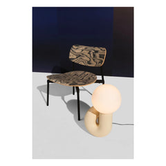 Petite Friture - Fromme Maple Wood Lounge Chair | Black