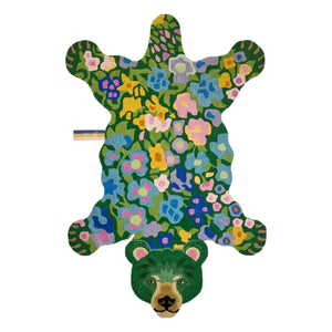 Doing Goods - Wool Bear Rug Josie Jardin | Green