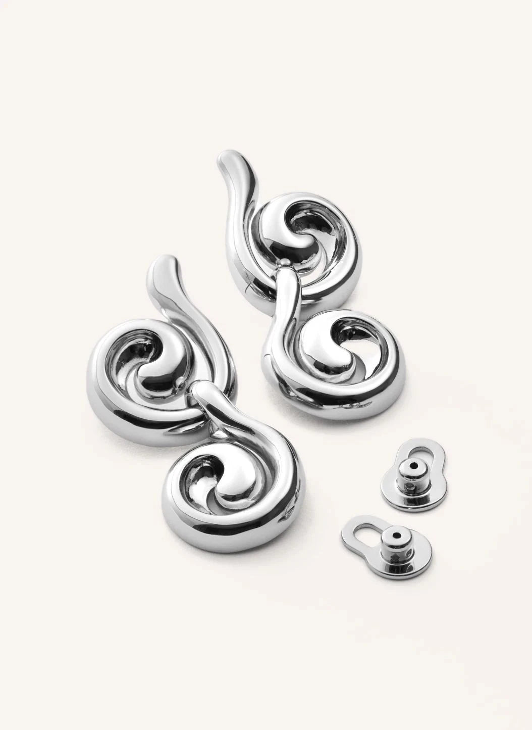 Jenny Bird - Nico Earrings | Silver