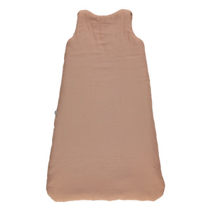 Poudre Organic - Double Cotton Muslin Baby Sleeping Bag | Dusty Pink