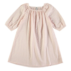 Risu Risu - Ostuni Vichy Organic Cotton Nightgown | Light Pink