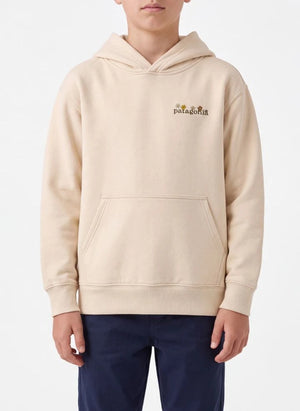 Patagonia - Logo Hooded Sweatshirt | Natural