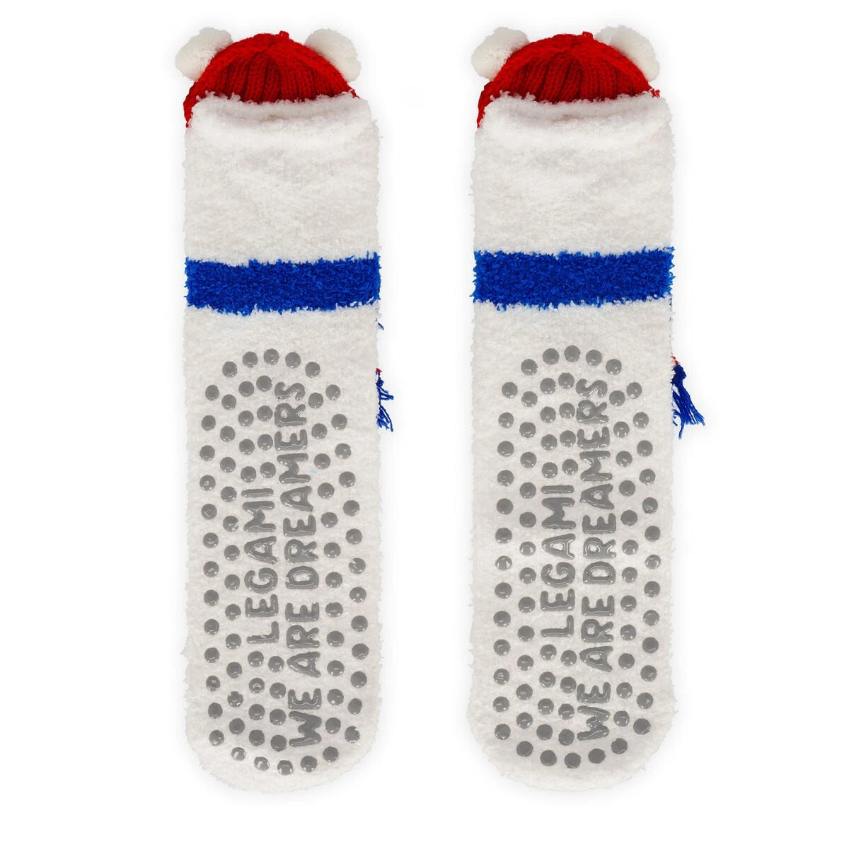 Legami - Adult Christmas Slipper Socks Polar Bear - A Perfect Fit!