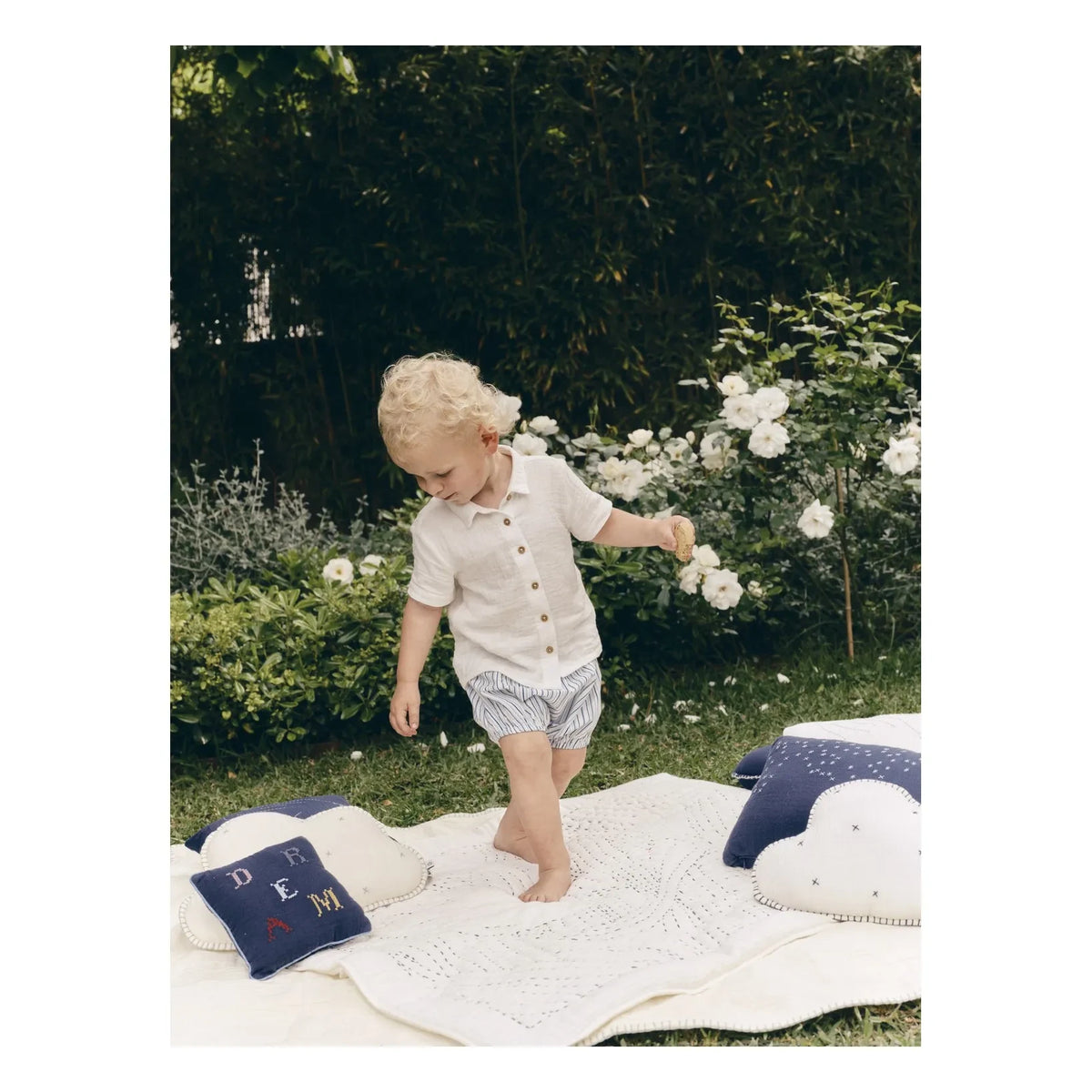 Editions Aimable - Bloomer Bérénice | Hazelnut Vichy Cotton