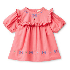 Flöss - Pink Blouse with Knots | Pink