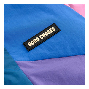 Bobo Choses - Reversible Waterproof Jacket with Clover Pattern | Purple