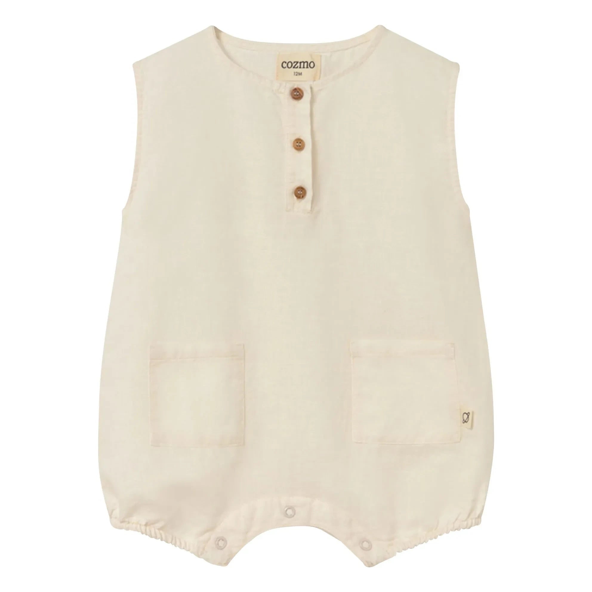 Cozmo - Milo Lin Jumpsuit | Ivory