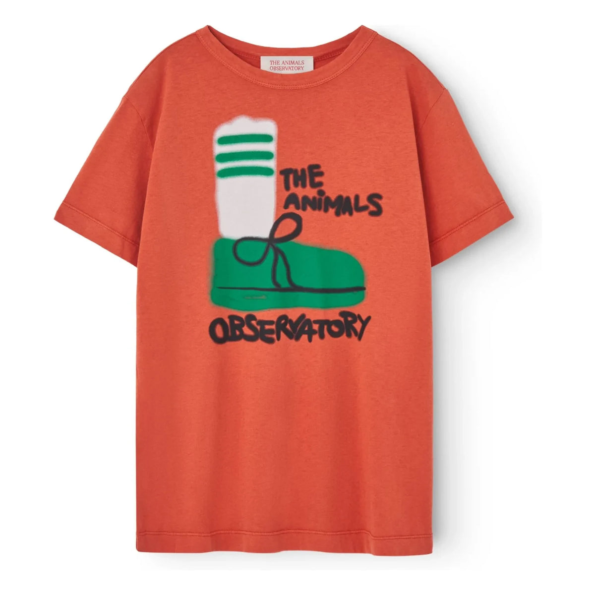 The Animals Observatory - Oversized Big Rooster T-Shirt | Red