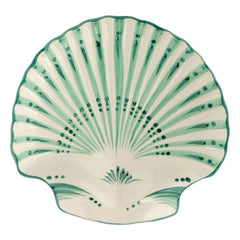 Anna + Nina - Oyster Plate | Green