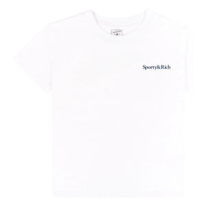 Sporty & Rich - Daha Fazla Su İç Tişörtü Geri dönüştürülmüş pamuk | Beyaz
