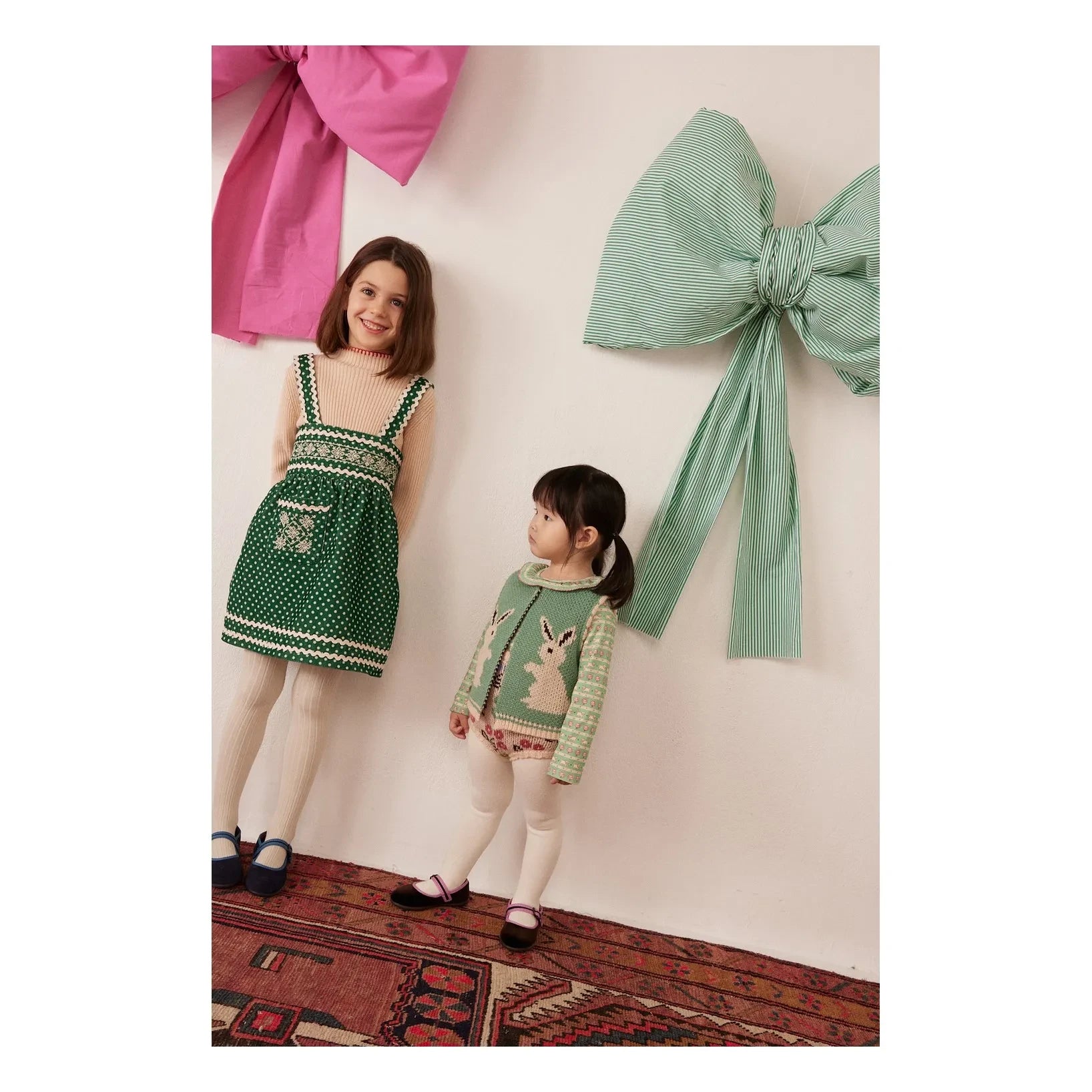Hello Simone - Isami Ribbed Velvet Dress | Green