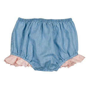 Louis Louise - Douceur Chambray Bloomer | Light Blue
