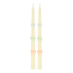 Meri Meri - Pink Knotted Candles - Set of 2
