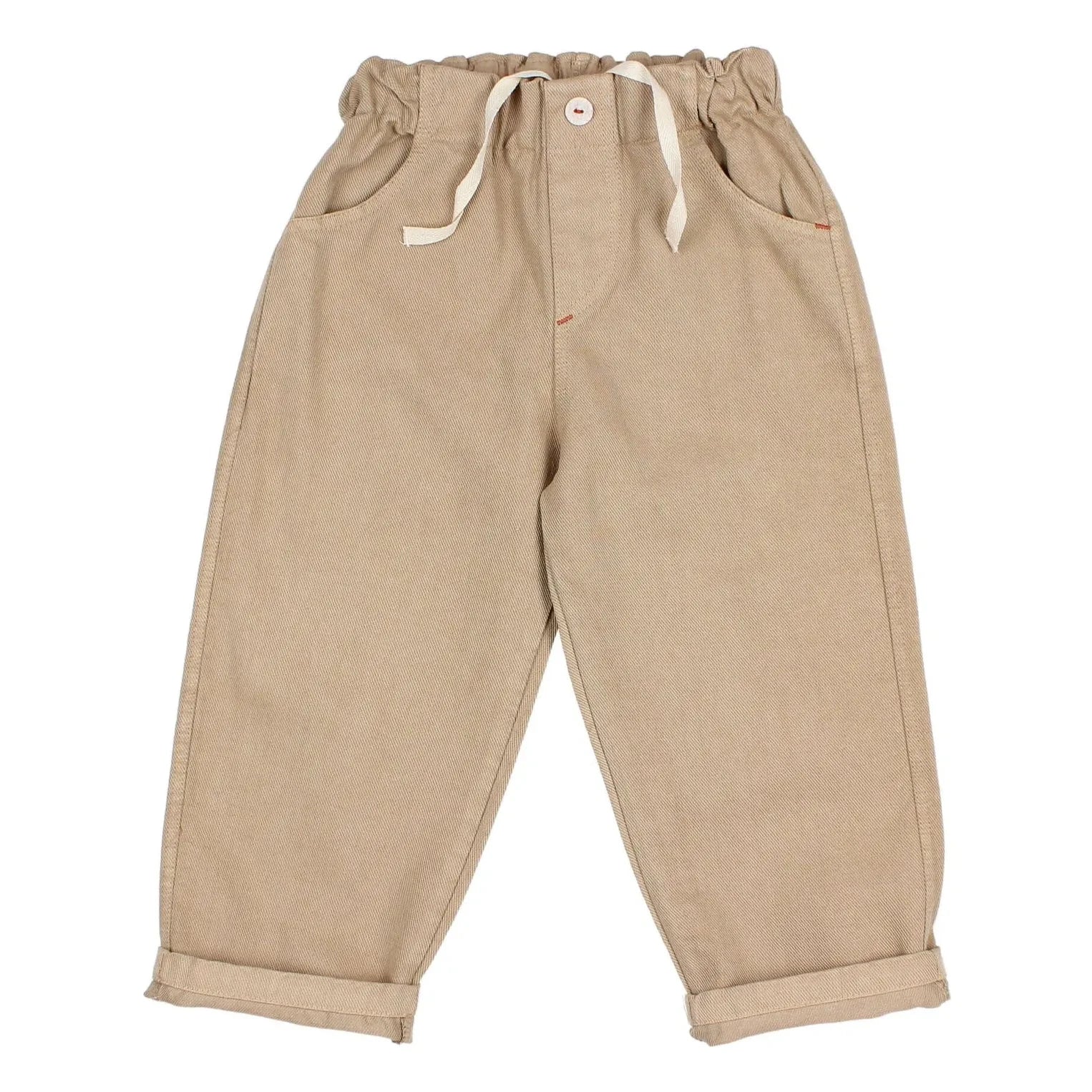 Búho - Cotton Lyocell Pants | Beige