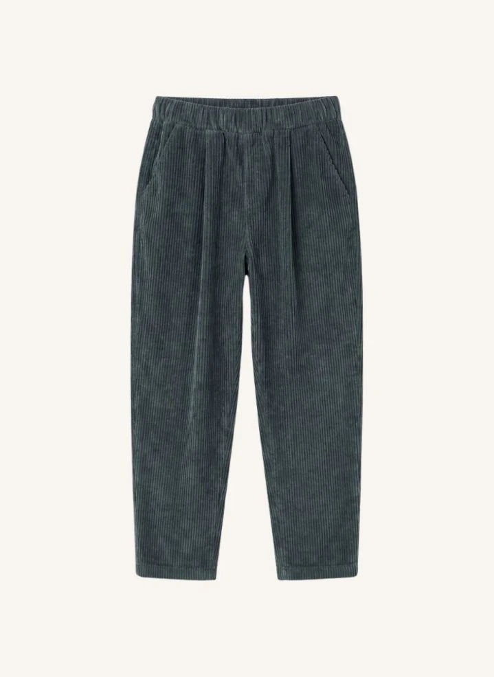 Cos I Said So - Velvet Trousers | Dark Grey