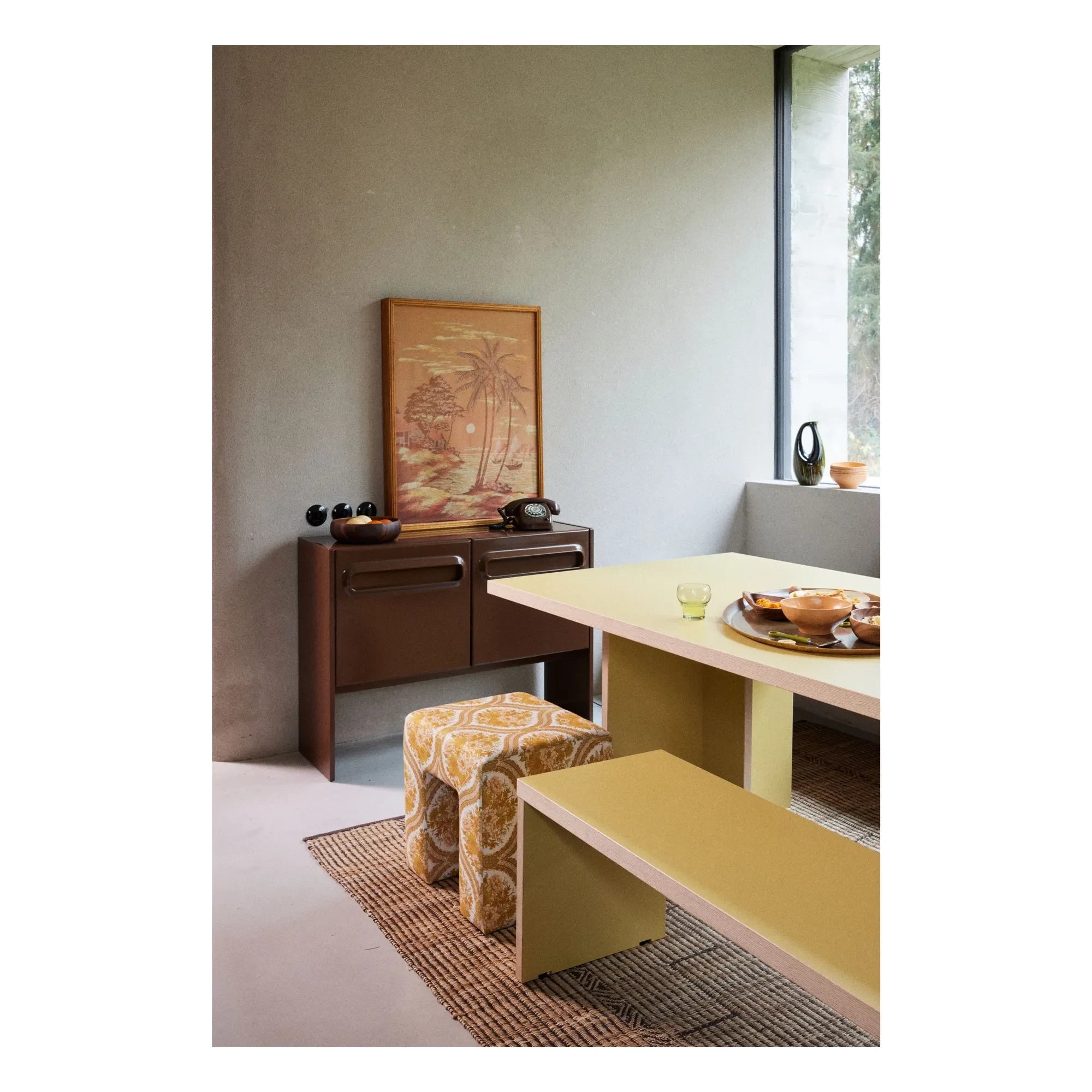HKliving - Bench | Olive