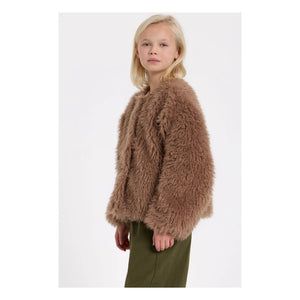 Hundred Pieces - Lucky Fur Ceket | Taupe kahverengi