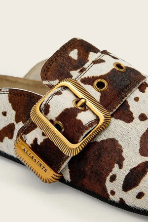 AllSaints Kadın Deri Terlik Sabolar Staffa Mule