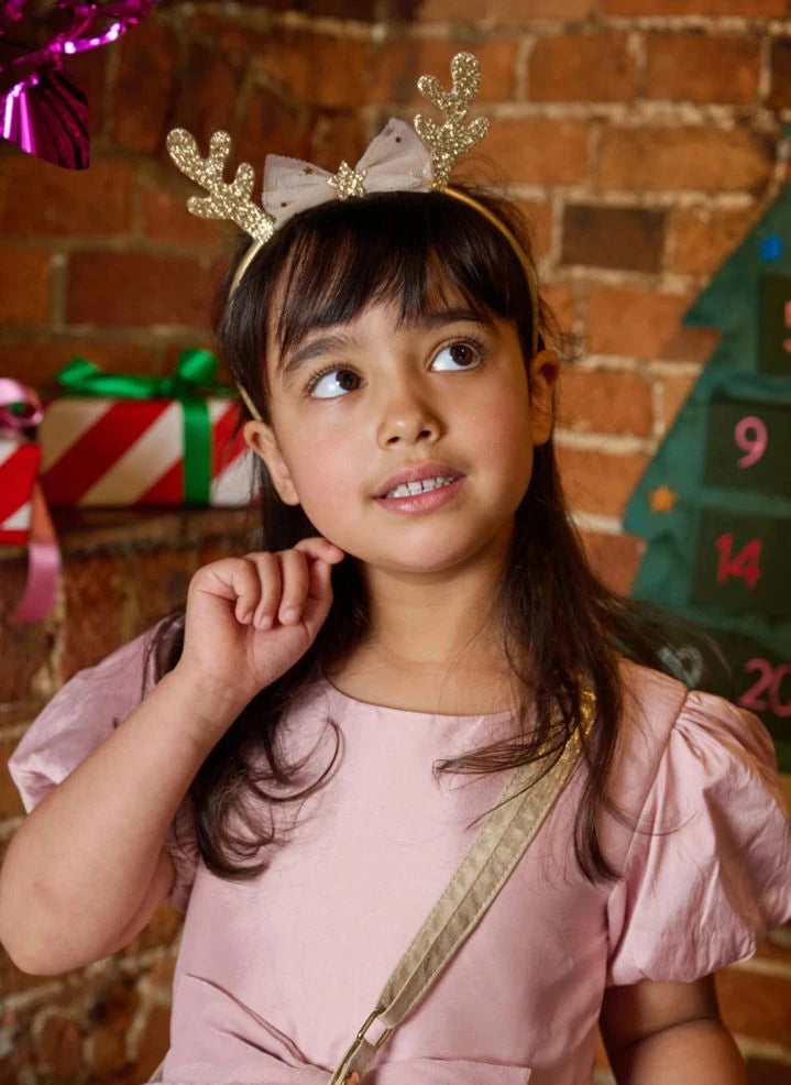 Rockahula Kids - Glitter Reindeer Crown | Gold
