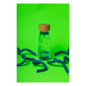 Petit Boum - Spiral sensory bottle | Blue