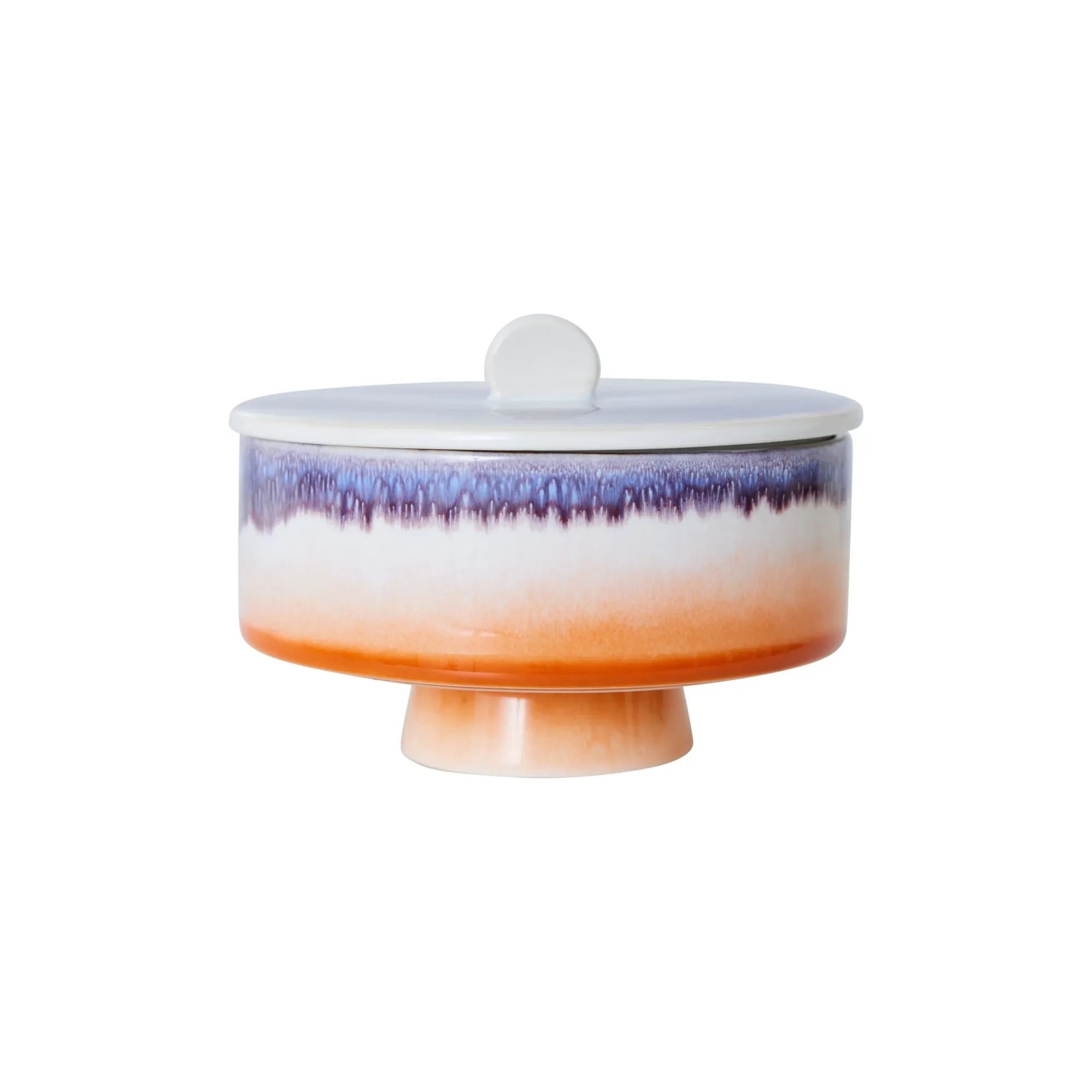 HKliving - Stoneware Bowl | Orange