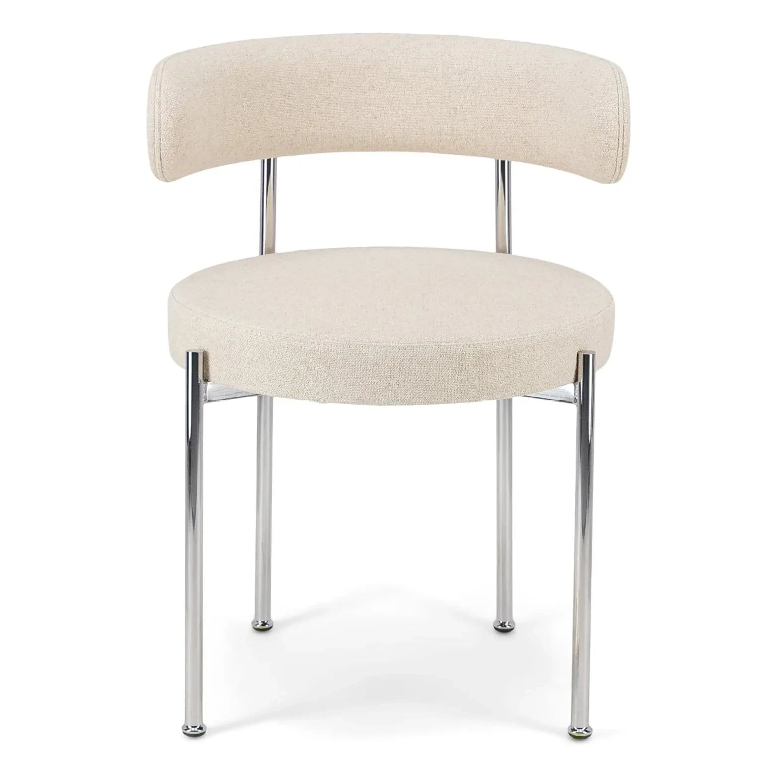 The Socialite Family - Libera örme kumaş sandalye | Bej