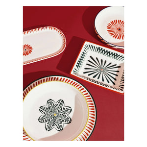 Serax - Baazar soup plates, Waww La Table - Set of 4 | Red