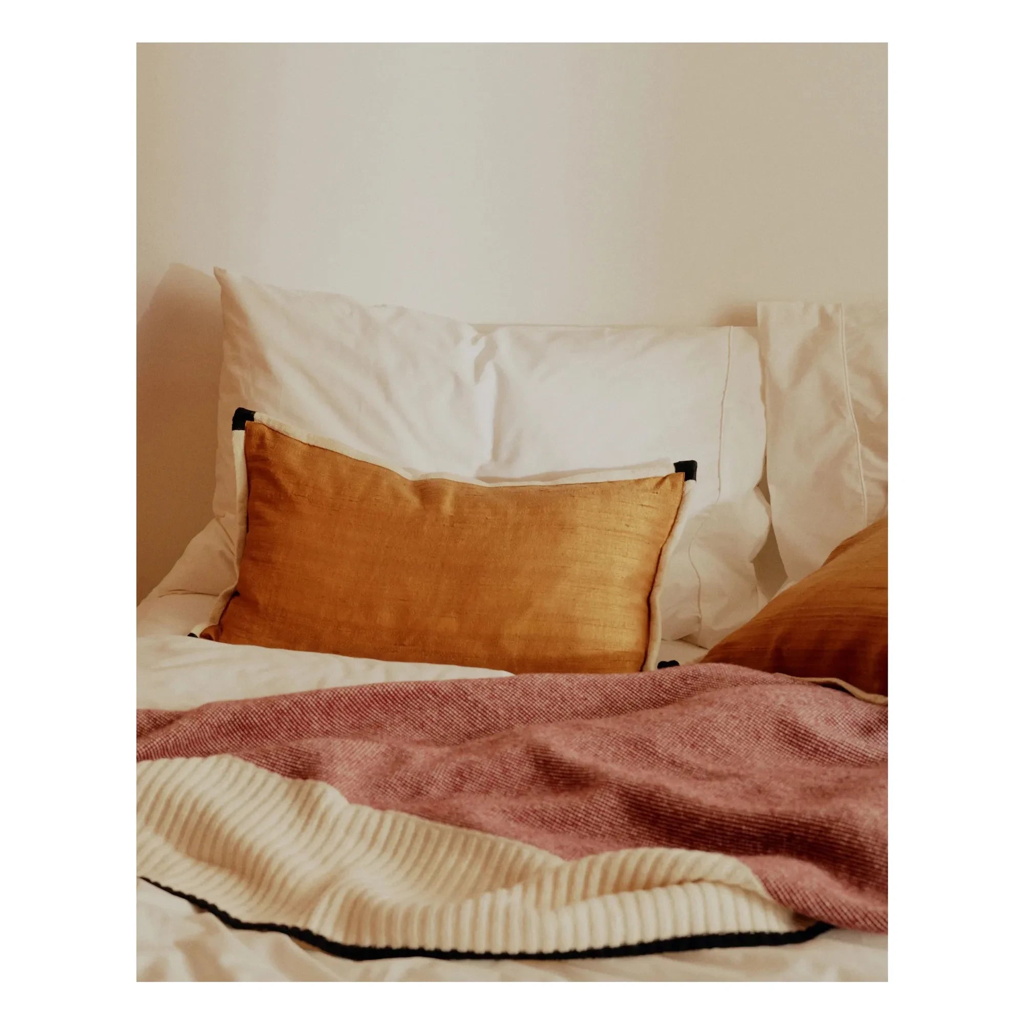 Maison Sarah Lavoine - Sequence ipek yastık | Wild Yellow