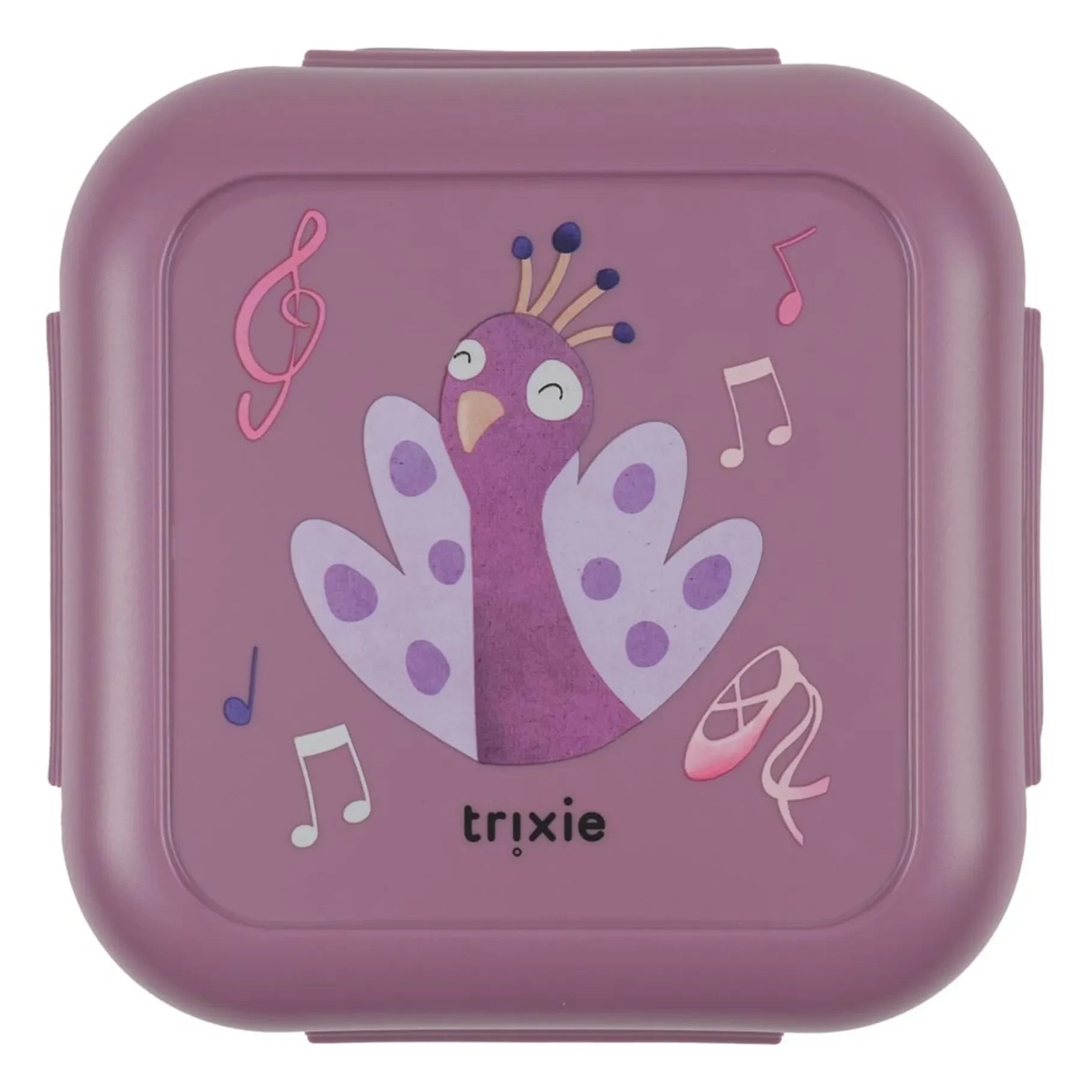 Trixie - Ballerina Lunch Box Clip Mrs. Peacock | Purple