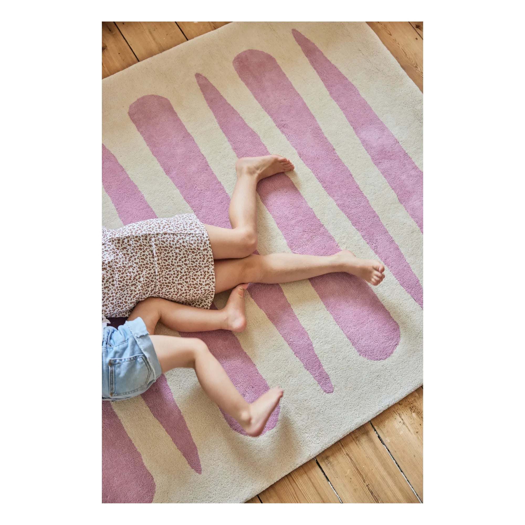 Bleuu-studio - Mikado Rug | Pink