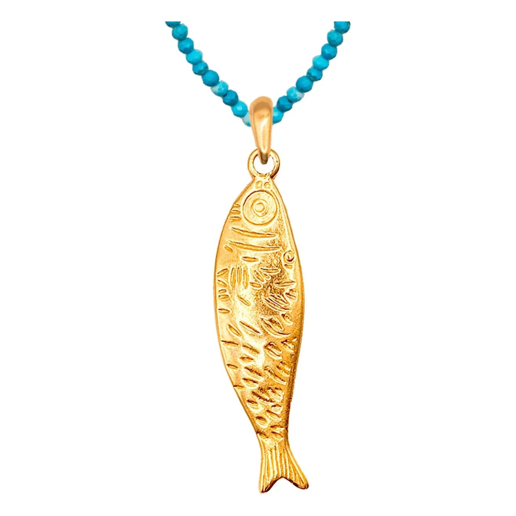 Alhaja - Sardina Choker Necklace | Turquoise