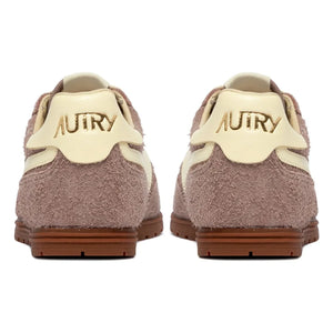 Autry - Windspin Low Two-Tone Suede and Leather Sneakers | Powder Pink