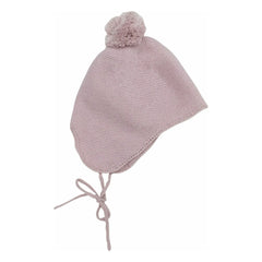 Holmm - Pom-pom Cashmere Hat | Pale Pink