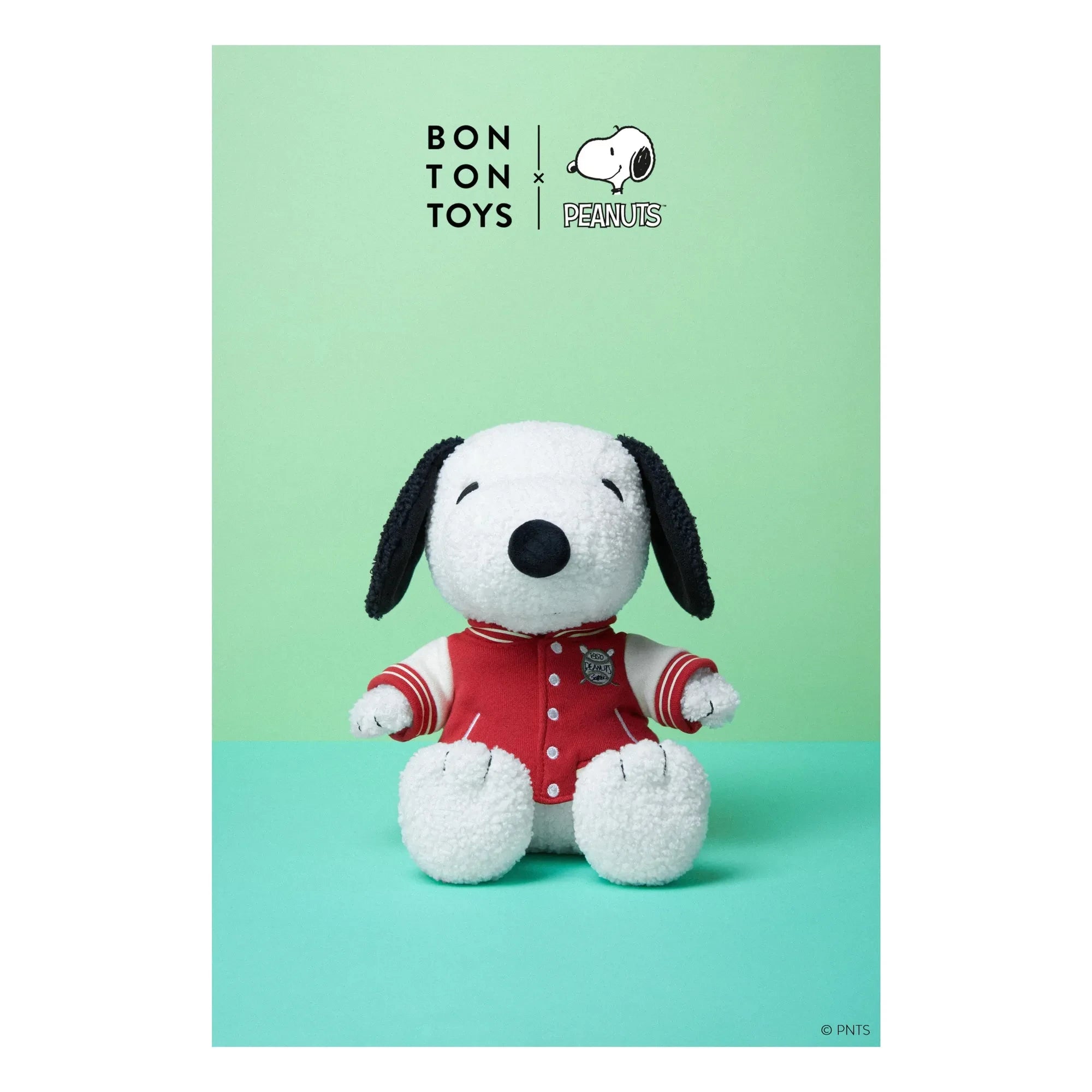 Bon Ton Toys - SNOOPY - Üniversite bomber ceketli Snoopy peluş