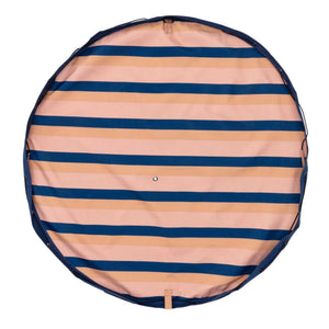Play and Go - Noomad outdoor bag / mat - Mocha stripes