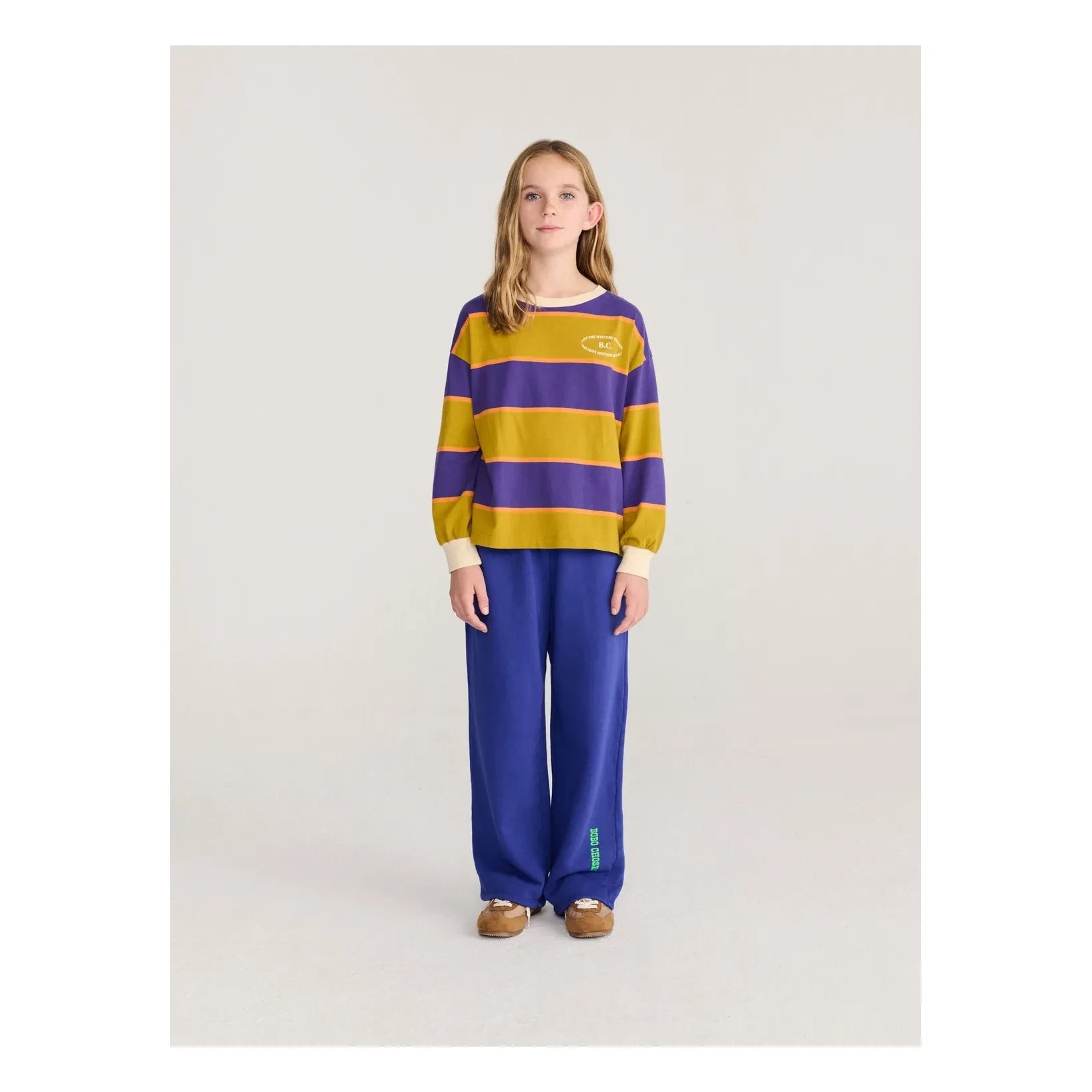 Bobo Choses - Striped T-Shirt | Purple
