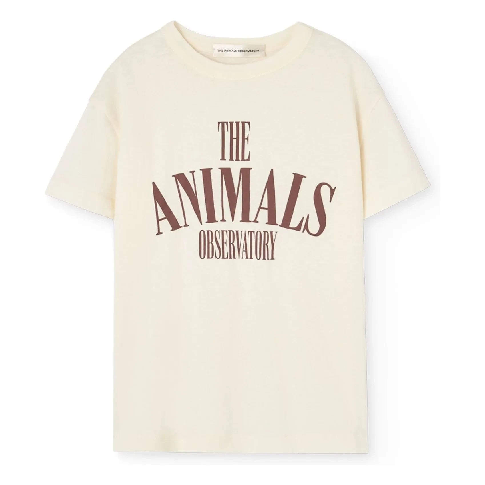 The Animals Observatory - Pupfish organik pamuklu Tişört | Beyaz