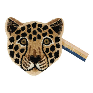 Doing Goods - Leopard Head Wall Decor | Brown