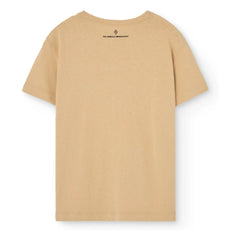The Animals Observatory - Rooster Poussin Organic Cotton T-Shirt | Brown