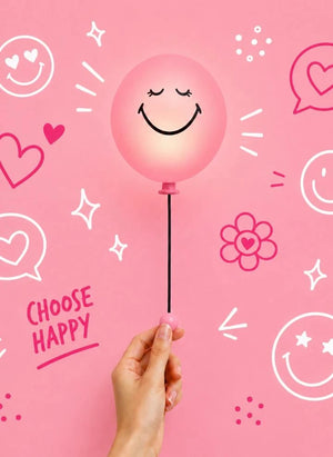 MOB - Bubbly Wall Sconce - MOB x Smiley World | Pink
