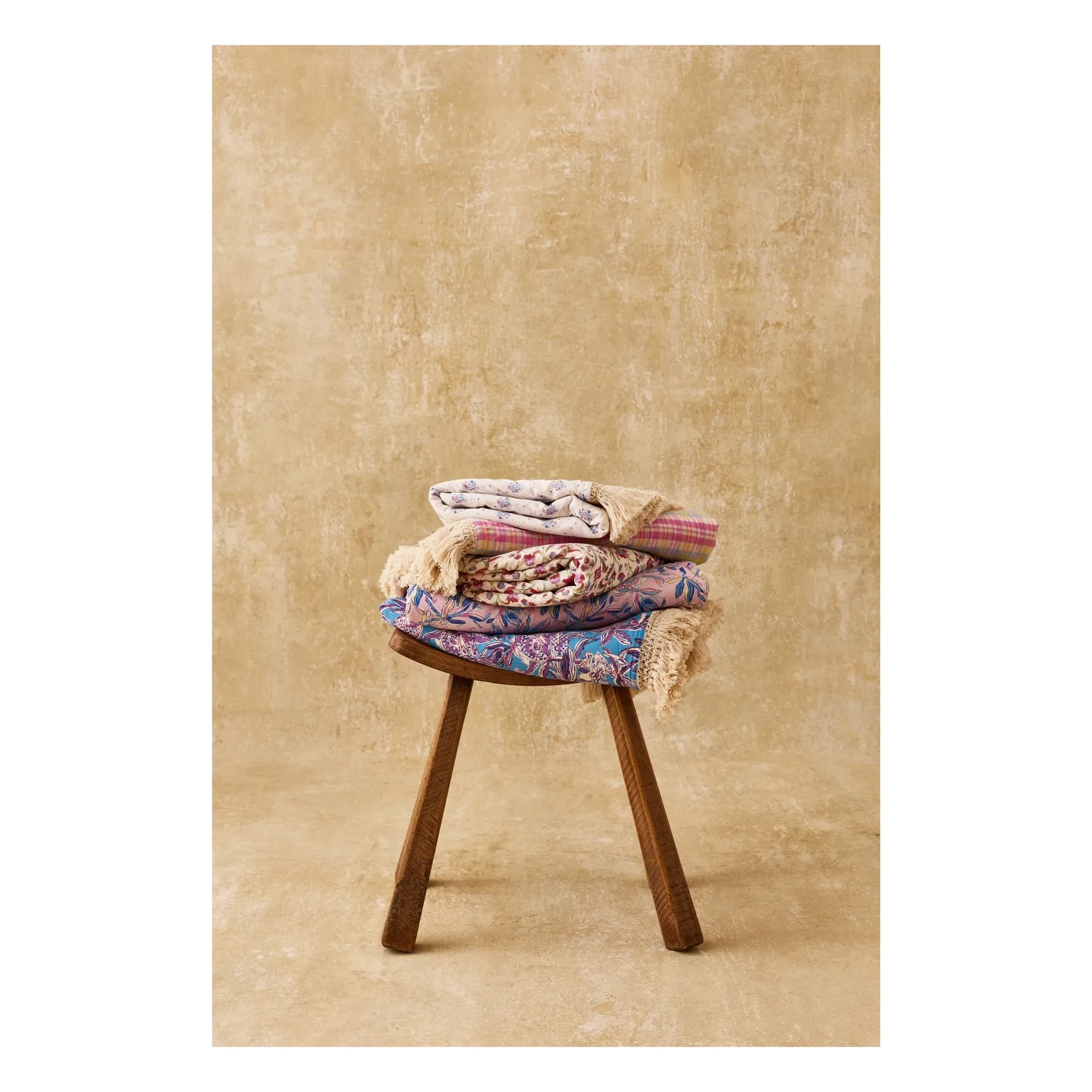 Louise Misha - Organic Cotton Lana Beach Towel | Light Pink
