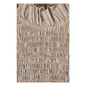 Maria de la Orden - Striped Blouse Aleria Cotton | Light Blue