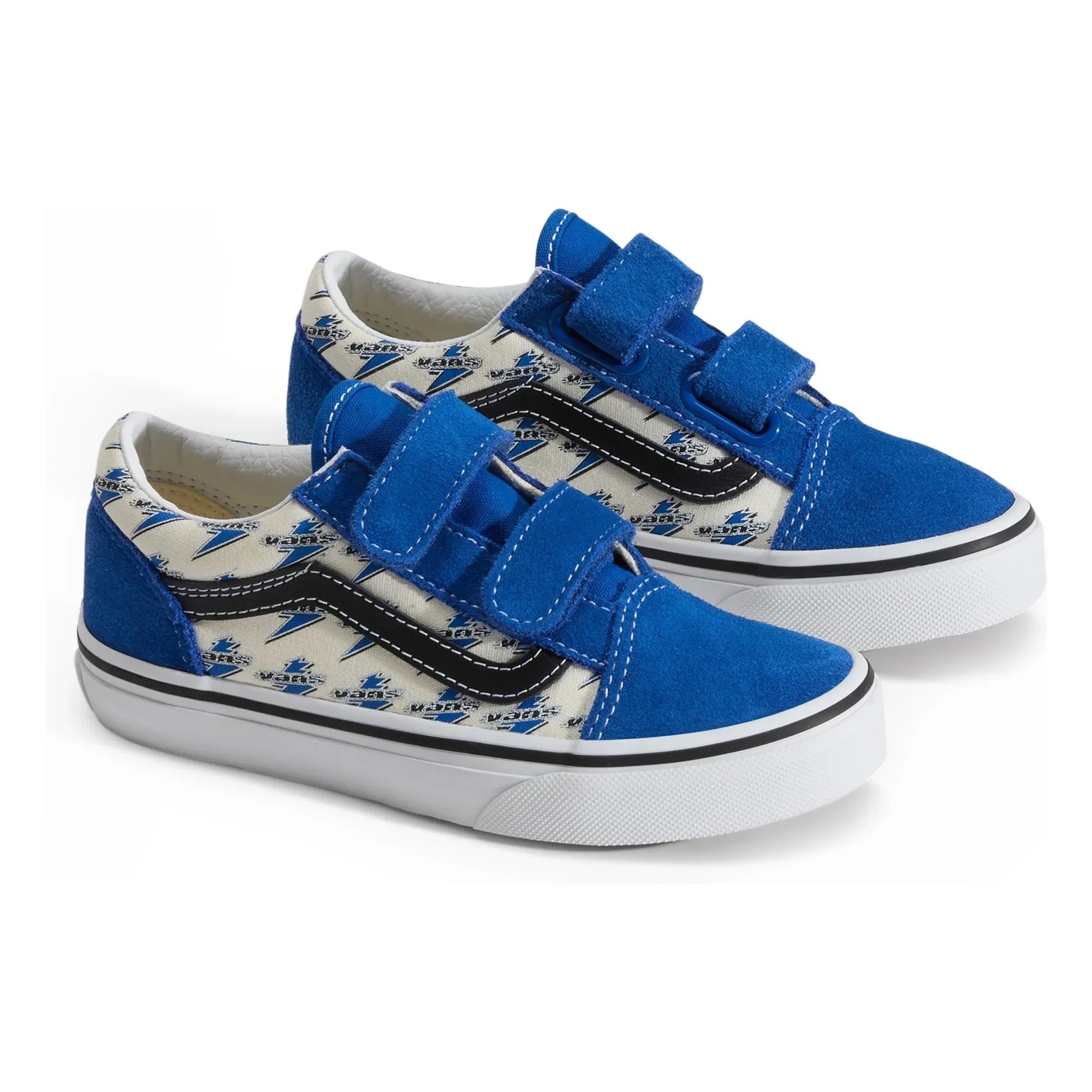 Vans - Scratch Sneakers Old Skool V Vans Lightning | Electric Blue