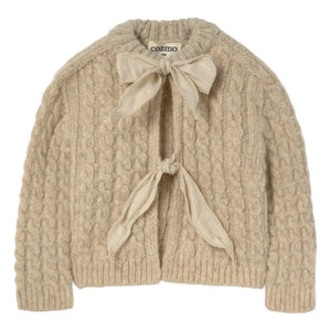 Cozmo - Heather Beige Martinique Baby Cardigan