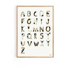 Ted & Tone - ABC poster