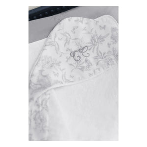 Tartine et Chocolat - Toile de Jouy Changing Mat Cover | Gray