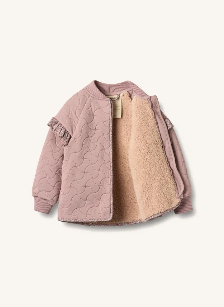 Wheat - Ellas Recycled Fiber Thermo Jacket | Powder Pink