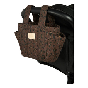 Nobodinoz - Hyde Park Stroller Organizer Bag | Leopard