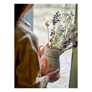 Bloomingville - Stoneware Pitcher Odina | Powder Pink
